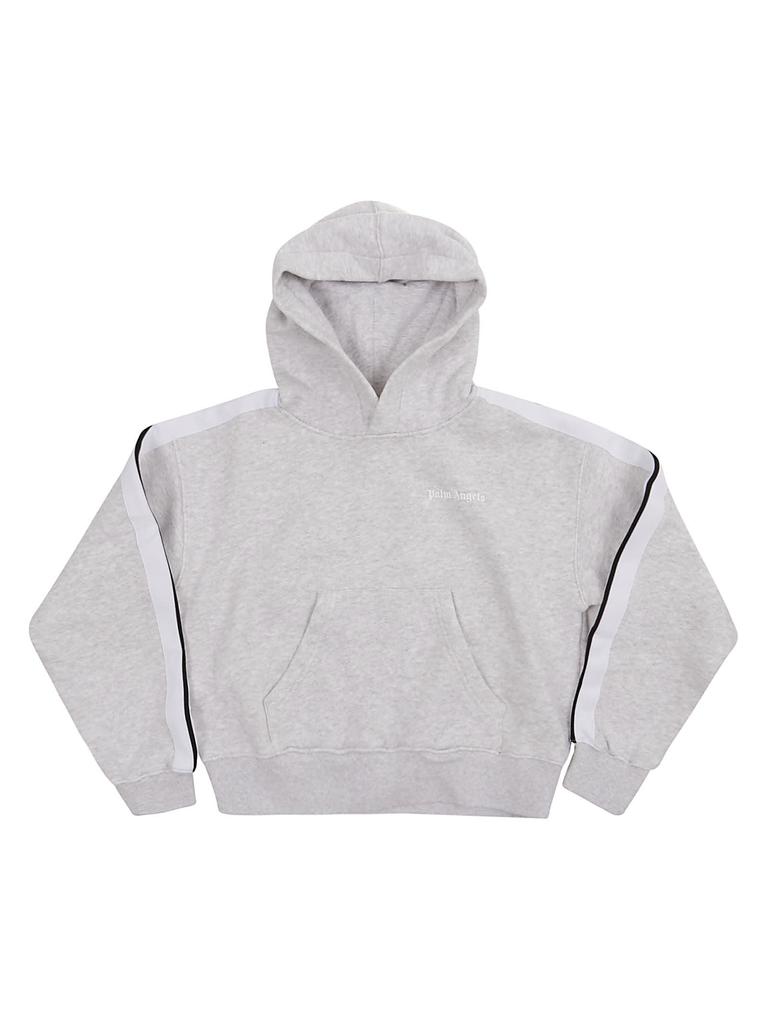 Palm Angels Logo Track Hoodie Melange商品第1张图片规格展示