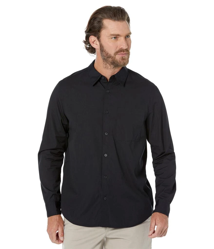 商品Calvin Klein|Long Sleeve Pocket Easy Shirt,价格¥236,第1张图片