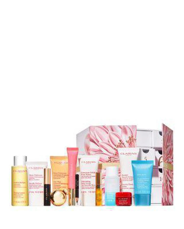商品Clarins|节日惊喜圣诞倒数日历 (价值$161美金),价格¥445,第2张图片详细描述