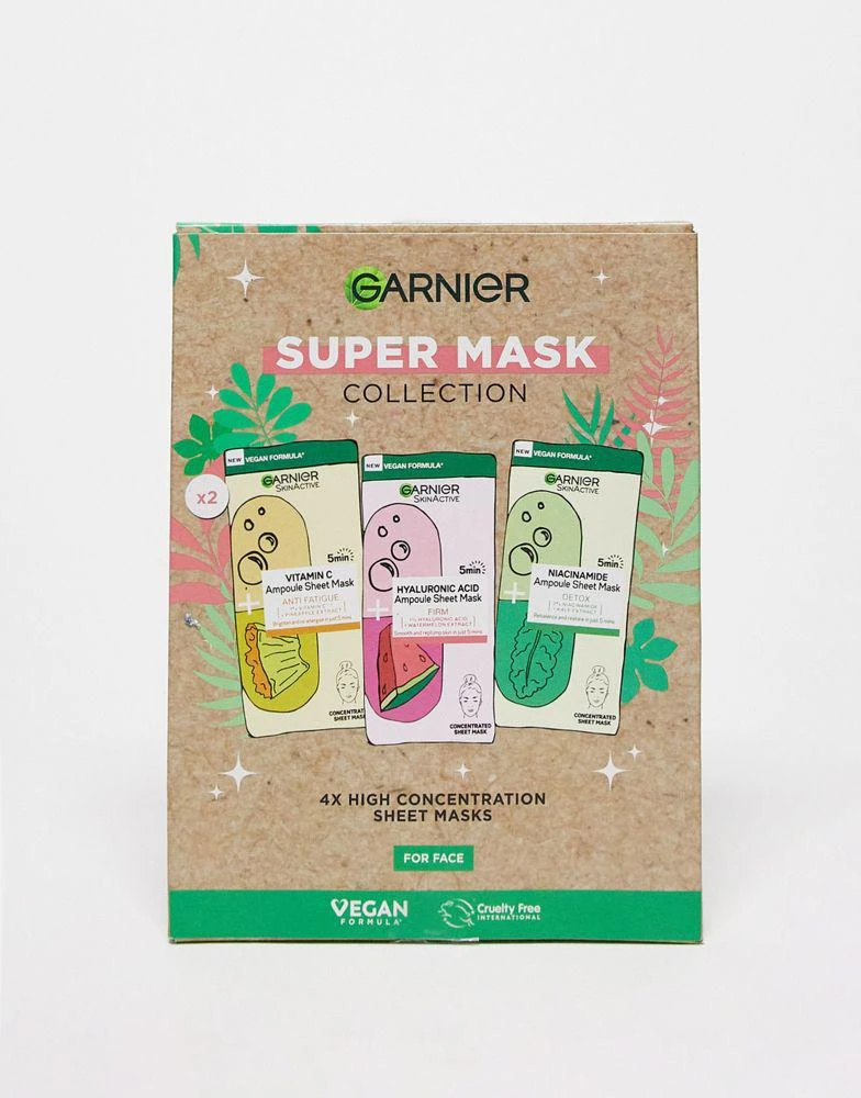 商品Garnier|Garnier Ampoule Sheet Mask Collection,价格¥146,第1张图片