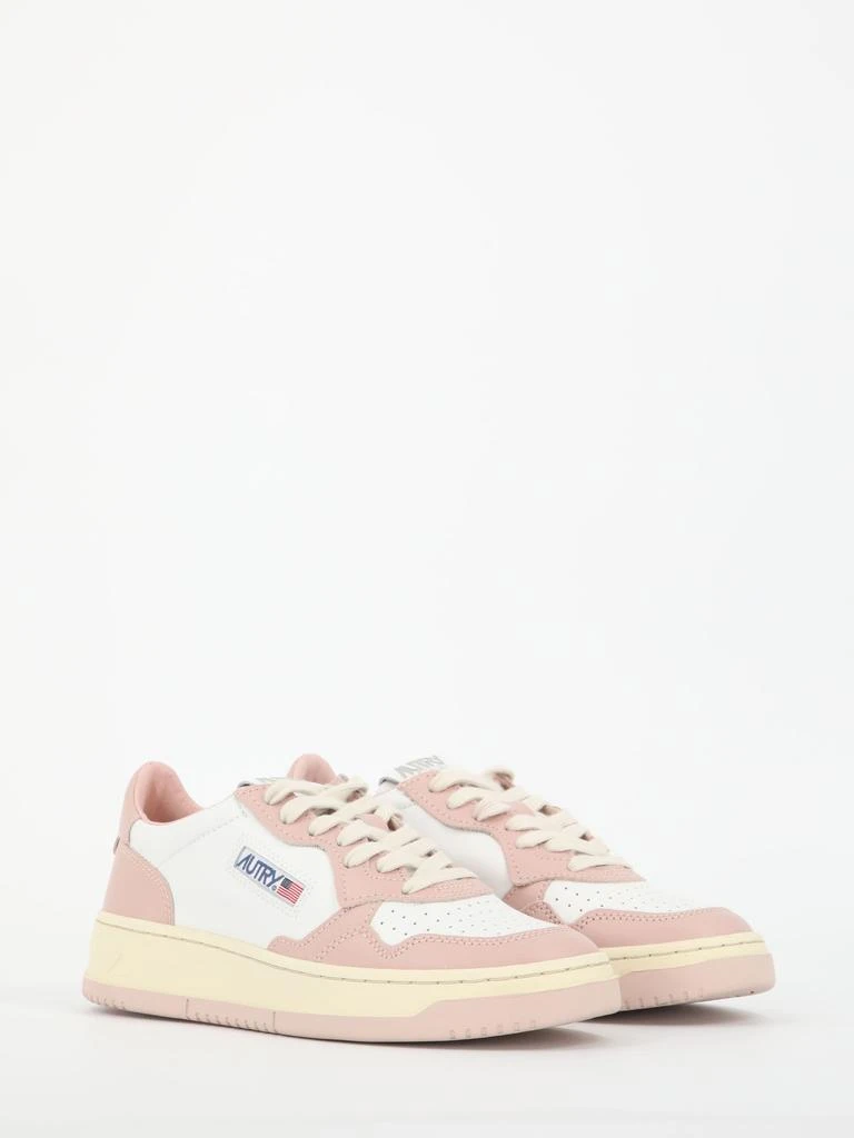 商品Autry|Medalist pink and white sneakers,价格¥800,第2张图片详细描述