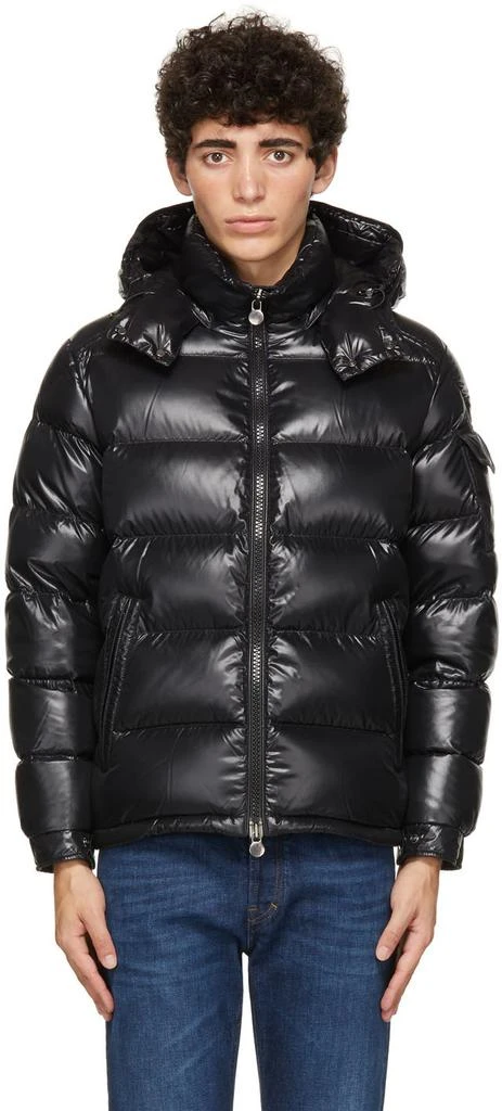 商品Moncler|Black Down Maya Jacket,价格¥12512,第1张图片