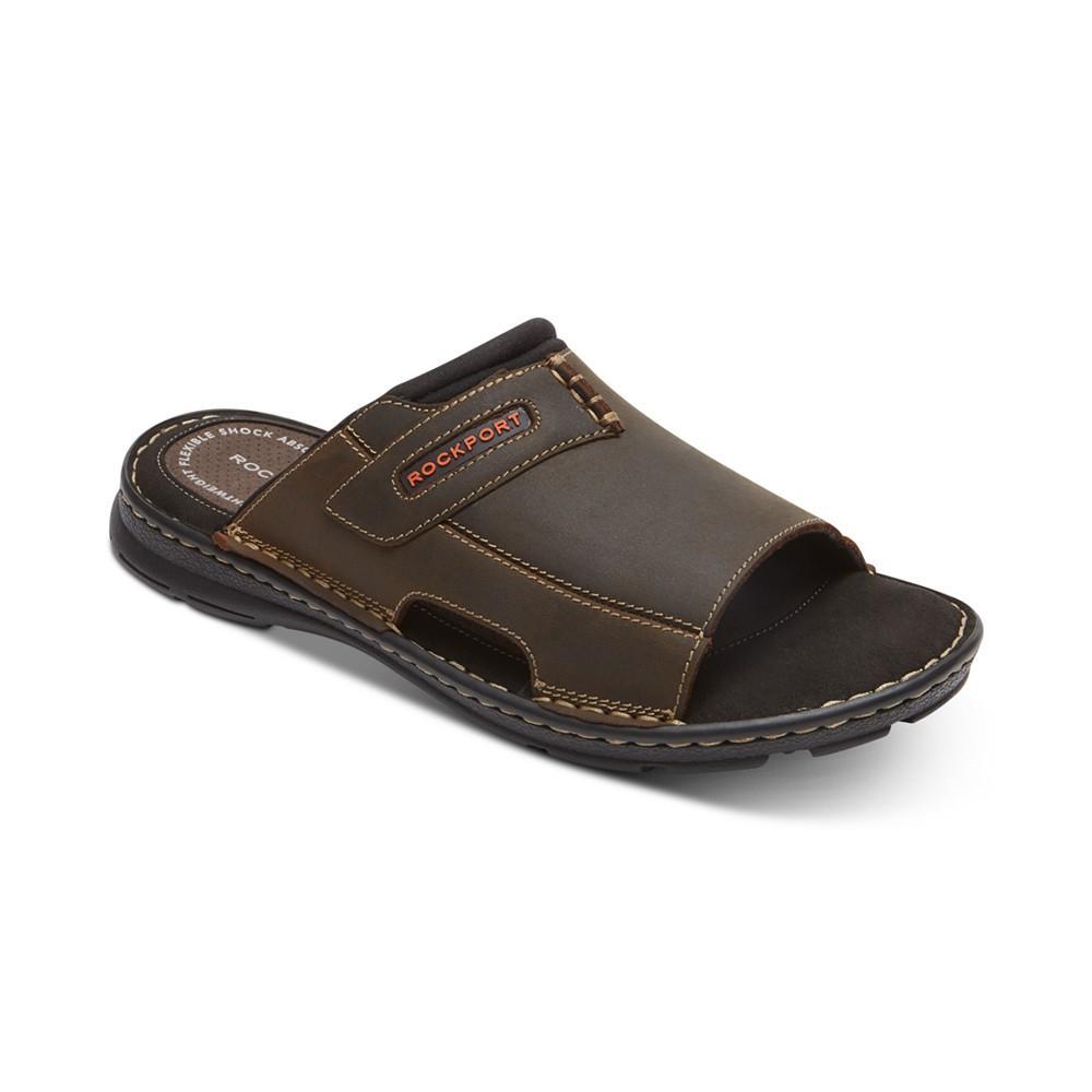 商品Rockport|Men's Darwyn Slide 2 Sandals,价格¥522,第1张图片