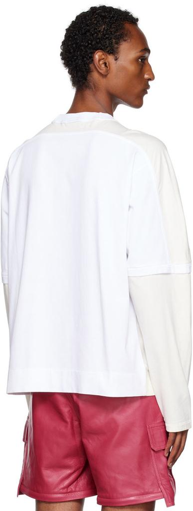 Off-White Le Papier 'Le T-Shirt Crema' Long Sleeve T-Shirt商品第3张图片规格展示
