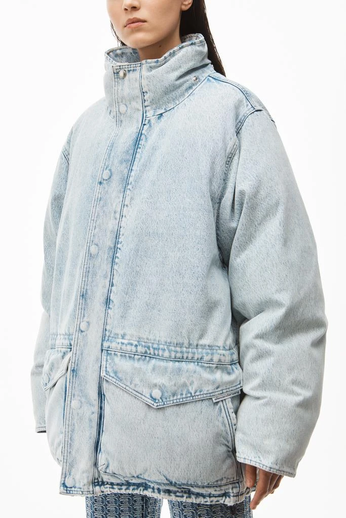 商品Alexander Wang|EXTREME PUFFER IN DENIM,价格¥3779,第4张图片详细描述