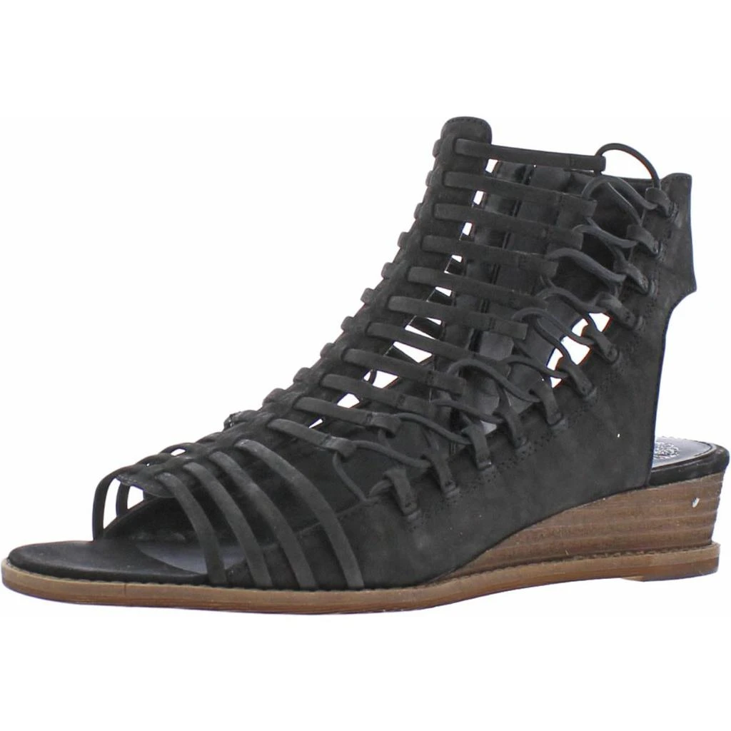 商品Vince Camuto|Vince Camuto Womens Romera Leather Strappy Gladiator Sandals,价格¥114,第2张图片详细描述