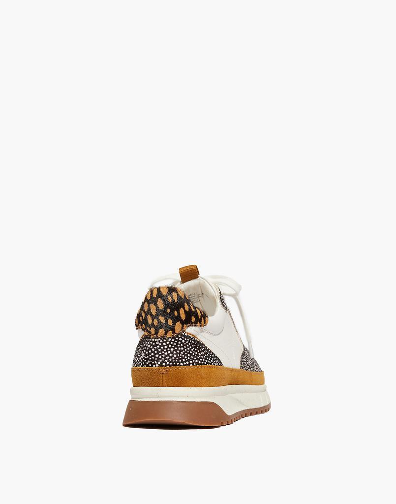 商品Madewell|Kickoff Trainer Sneakers in Leather and Spot Mix Calf Hair,价格¥804,第5张图片详细描述