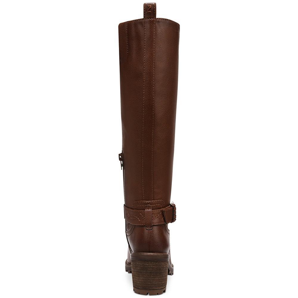 商品ZODIAC|Women's Georgia Block-Heel Lug-Riding Boots,价格¥489-¥1250,第5张图片详细描述