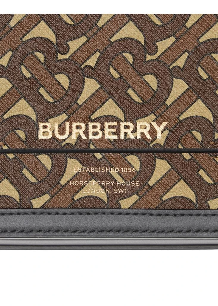 商品Burberry|Small monogram print e-canvas grace bag,价格¥8425,第2张图片详细描述