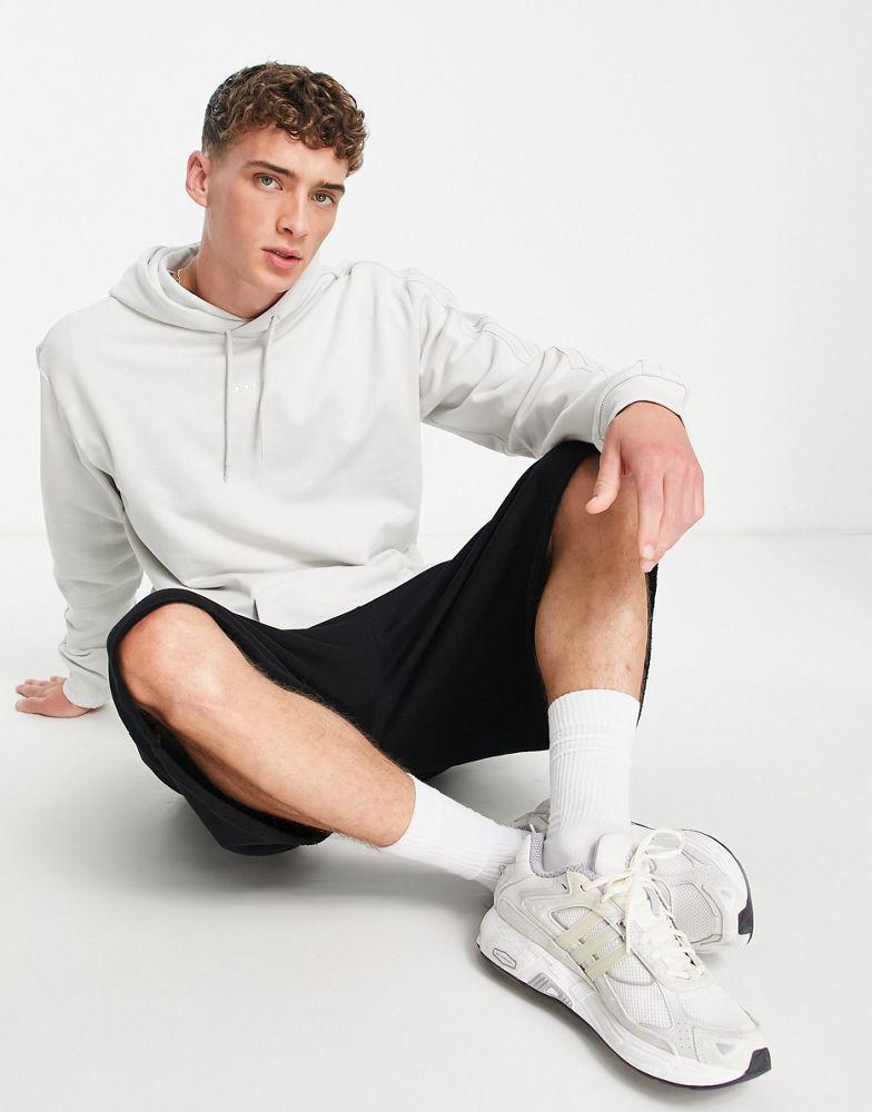 商品Adidas|adidas Originals essentials Reveal hoodie in grey,价格¥486,第6张图片详细描述