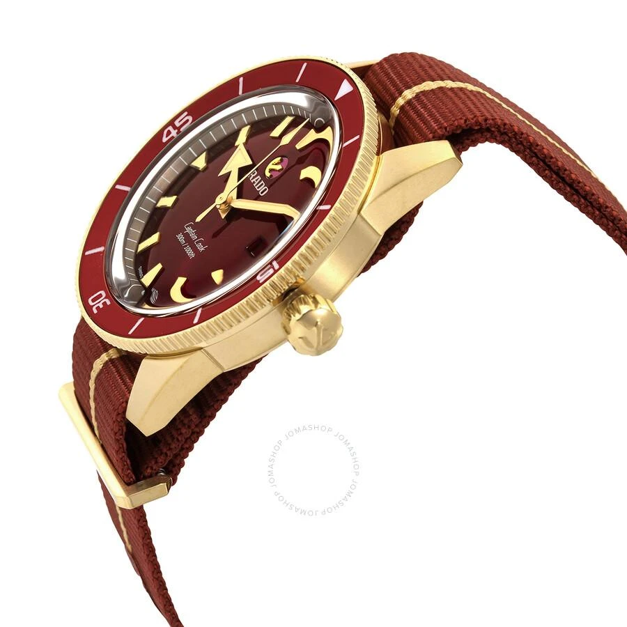 商品Rado|Captain Cook Automatic Red Dial Men's Watch R32504407,价格¥14661,第2张图片详细描述