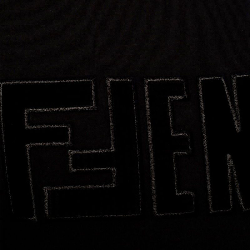 FENDI 女士黑色短袖 FS7254-AD8Z-F0GME商品第2张图片规格展示