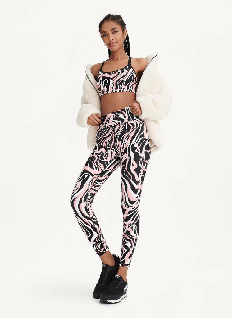 商品DKNY|Marble Swirl Print High Waist Legging,价格¥190,第2张图片详细描述