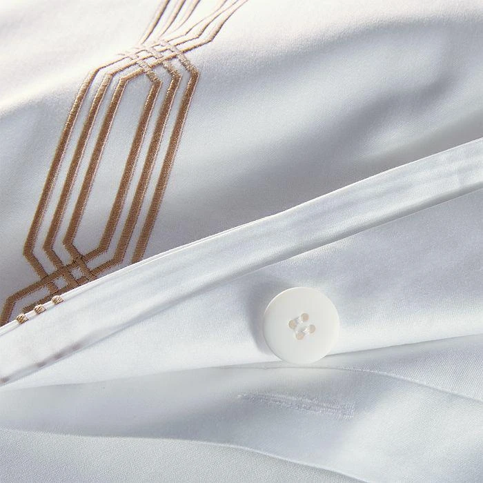 商品Hudson|Italian Tivoli Embroidered Duvet, Full/Queen - Exclusive,价格¥3135,第4张图片详细描述