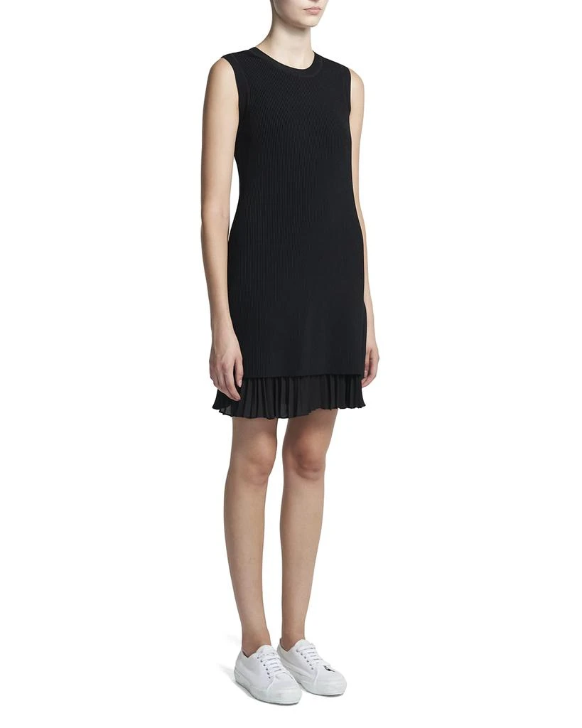 商品Theory|Sleeveless Sweater Dress w/ Pleated Hem,价格¥692,第3张图片详细描述