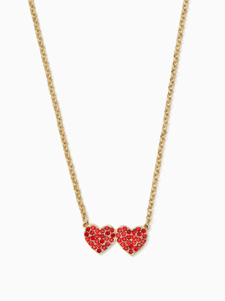 商品Kate Spade|双心短项链,价格¥302,第1张图片