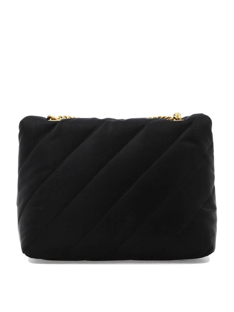 商品PINKO|Pinko Love Logo Plaque Quilted Shoulder Bag,价格¥2478,第2张图片详细描述