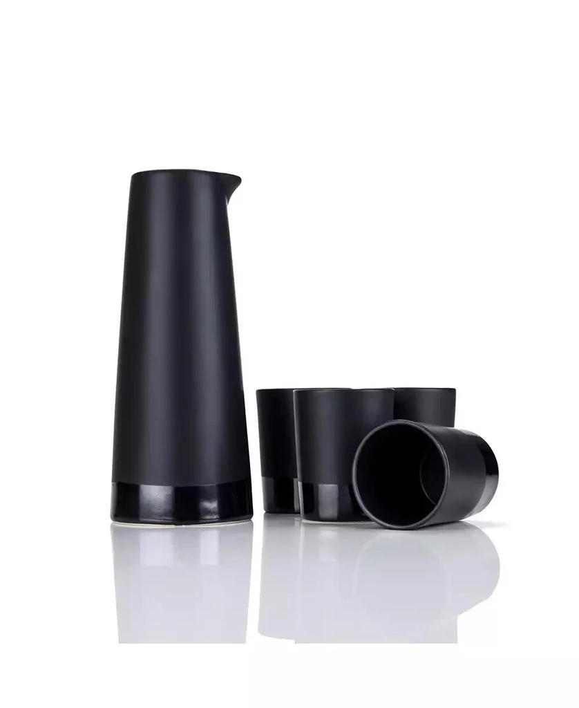 商品Viski|Warren Stoneware Sake Set, 5 Piece,价格¥436,第1张图片