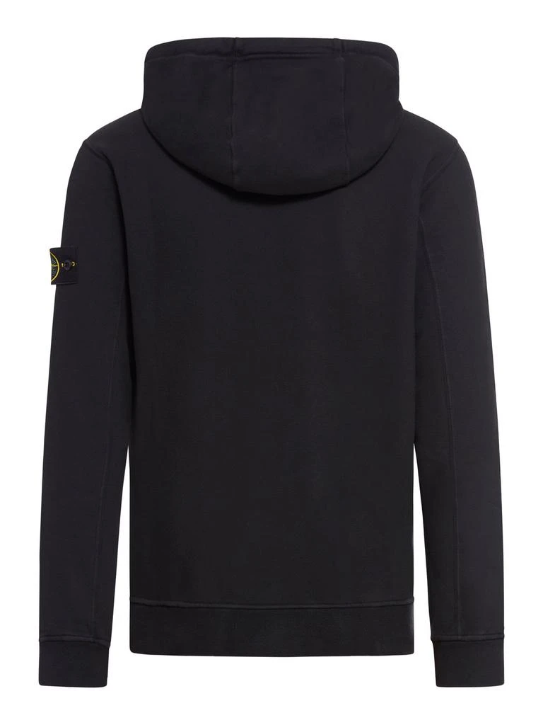 商品Stone Island|Stone Island Logo Patch Zip-Up Hoodie,价格¥2495,第2张图片详细描述