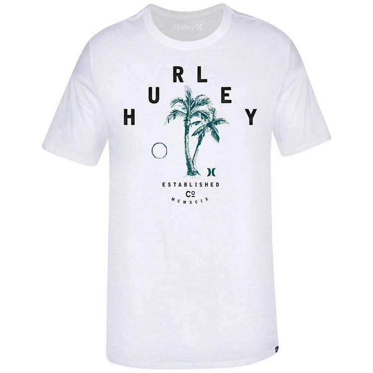 商品Hurley|Men's The Trees Premium-Print Logo T-Shirt,价格¥112,第2张图片详细描述