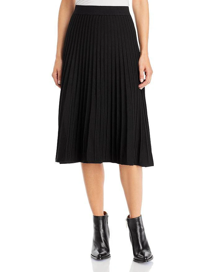 商品Tahari|Midi Gradated Rib Skirt,价格¥351,第1张图片