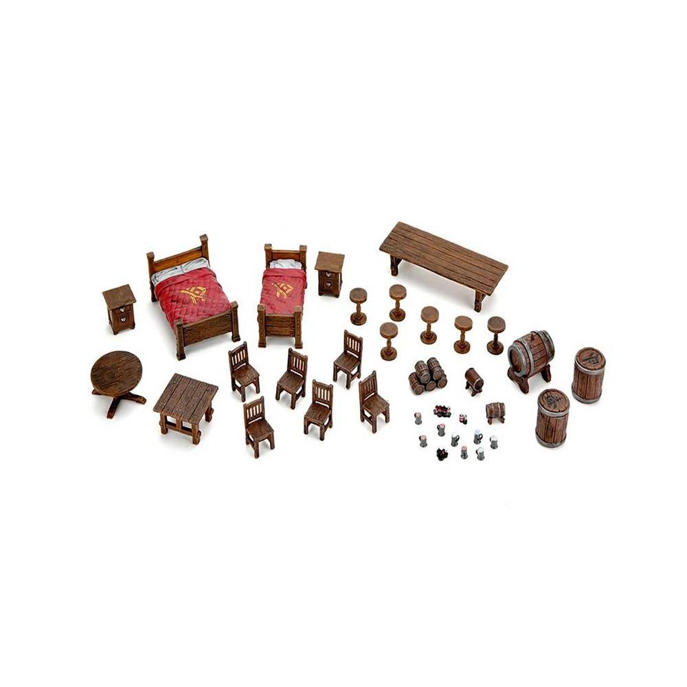 商品Dungeons & Dragons|Icons of the Realms the Yawning Portal Inn Beds Bottles Role Playing Game Miniatures Set,价格¥374,第4张图片详细描述