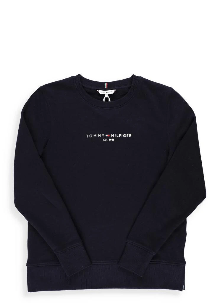 商品Tommy Hilfiger|Tommy Hilfiger Logo Embroidered Crewneck Sweatshirt,价格¥414,第1张图片