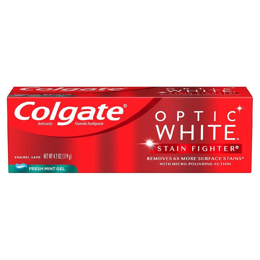 商品Colgate|Stain Fighter Gel Toothpaste Fresh Mint,价格¥30,第1张图片