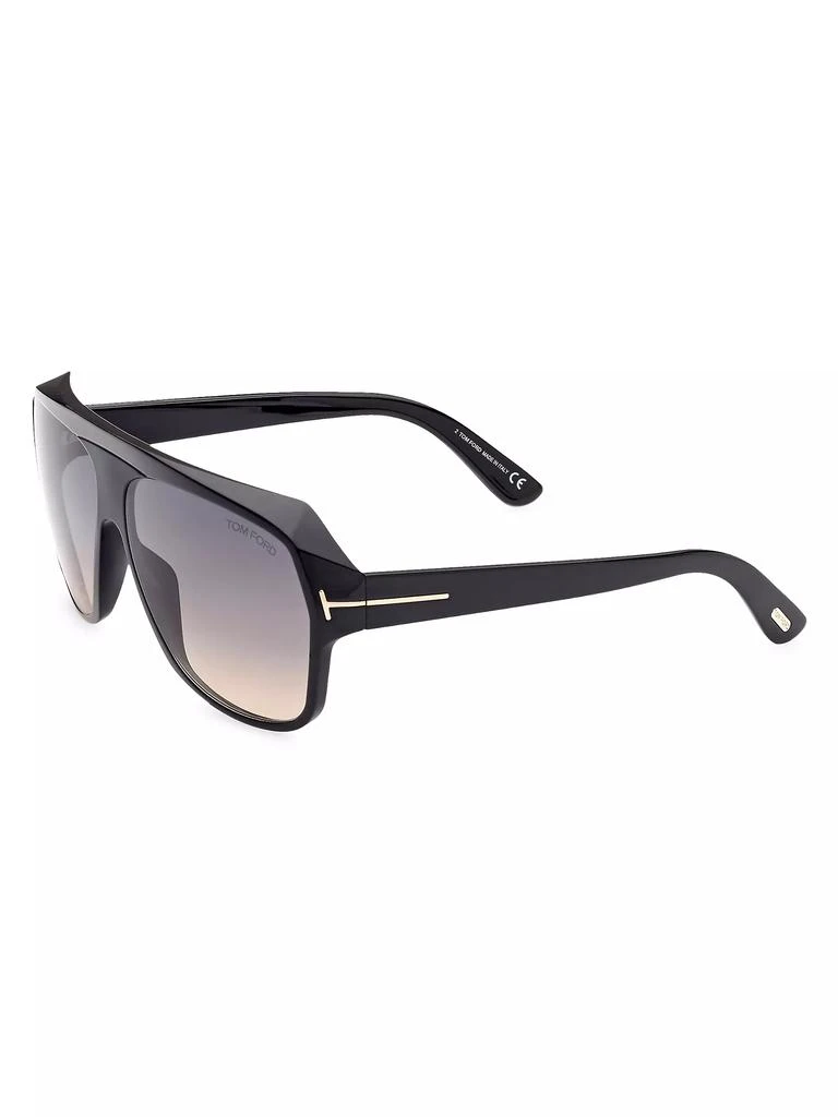 商品Tom Ford|Hawkings-02 62MM Navigator Sunglasses,价格¥3994,第2张图片详细描述
