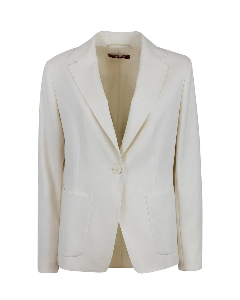 商品Max Mara|Max Mara Studio Tenda Single-Breasted Blazer,价格¥1697,第1张图片