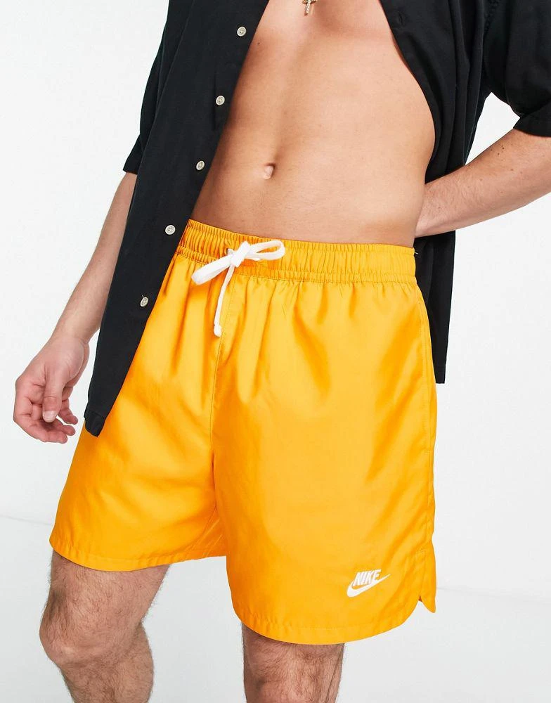 商品NIKE|Nike Sport Essentials woven lined shorts in orange ,价格¥176,第2张图片详细描述