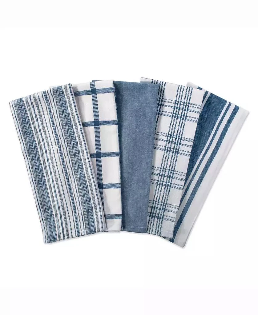 商品Design Imports|Assorted Stone Woven Dishtowel, Set of 5,价格¥181,第1张图片