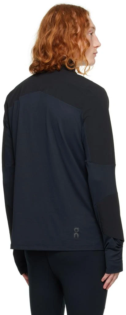 商品On|Black Half-Zip Track Jacket,价格¥1062,第3张图片详细描述