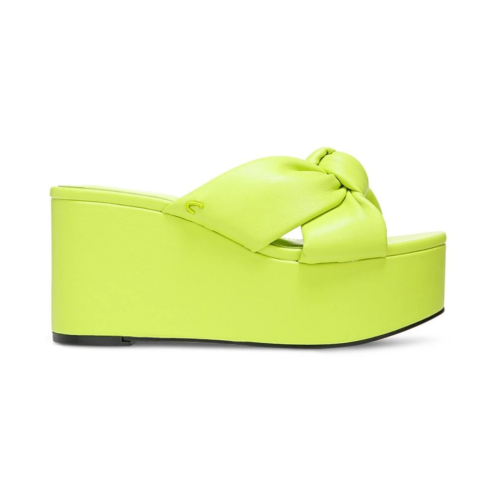 商品Sam Edelman|Circus by Sam Edelman Women's Grady Knotted Platform Wedge Sandals,价格¥398,第2张图片详细描述