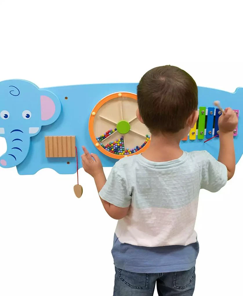 商品Learning Advantage|Elephant Activity Wall Panel Activity Center,价格¥849,第3张图片详细描述