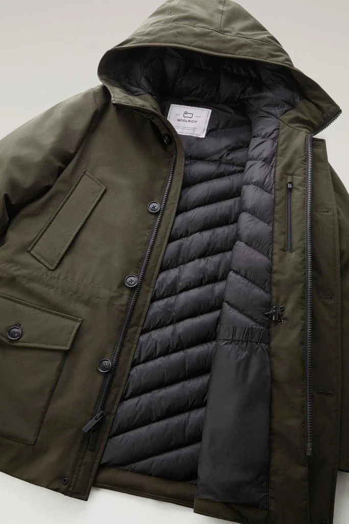 Arctic Parka in Stretch Nylon - Men - Blue 商品