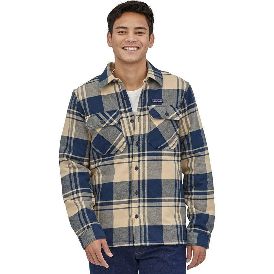 商品Patagonia|Insulated Organic Cotton Fjord Flannel Shirt - Men's,价格¥638,第1张图片