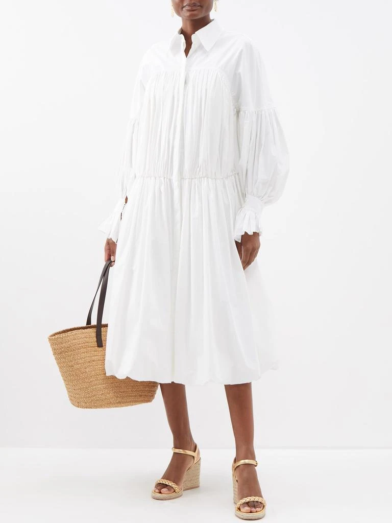 Cruz 85 braided-strap leather espadrille wedges 商品