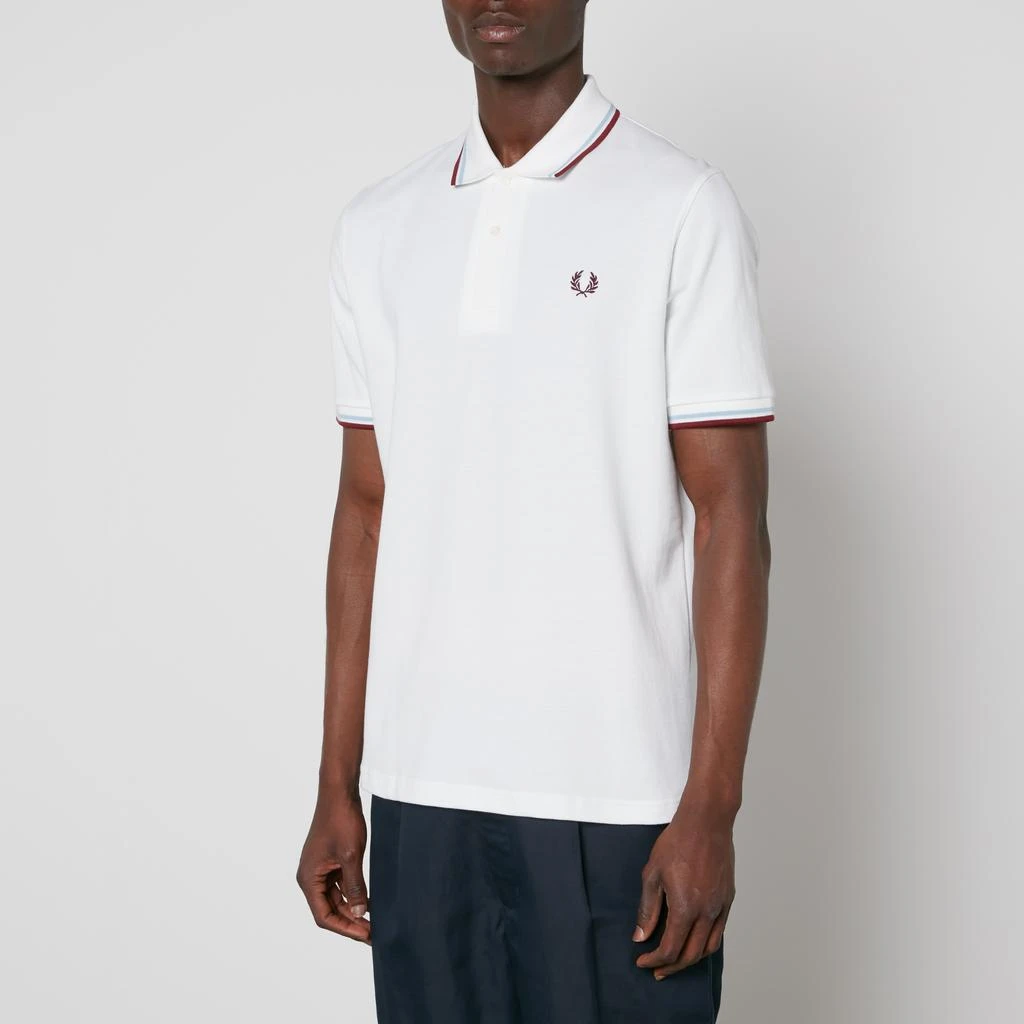 商品Fred Perry|Fred Perry Twin Tipped Cotton-Piqué Polo Shirt,价格¥893,第1张图片