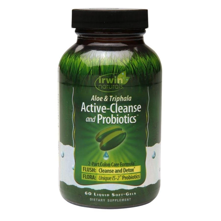 商品Irwin Naturals|Active-Cleanse & Probiotics, Soft-Gels,价格¥149,第1张图片