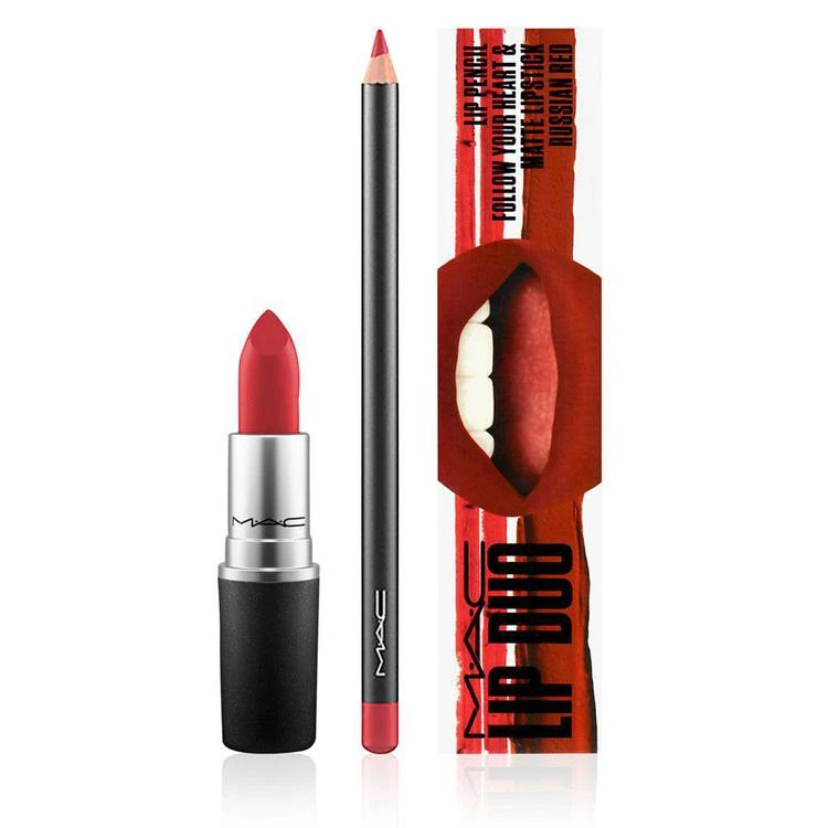 商品MAC|口红与唇线笔套装 - Russian Red & Follow Your Heart,价格¥200,第2张图片详细描述