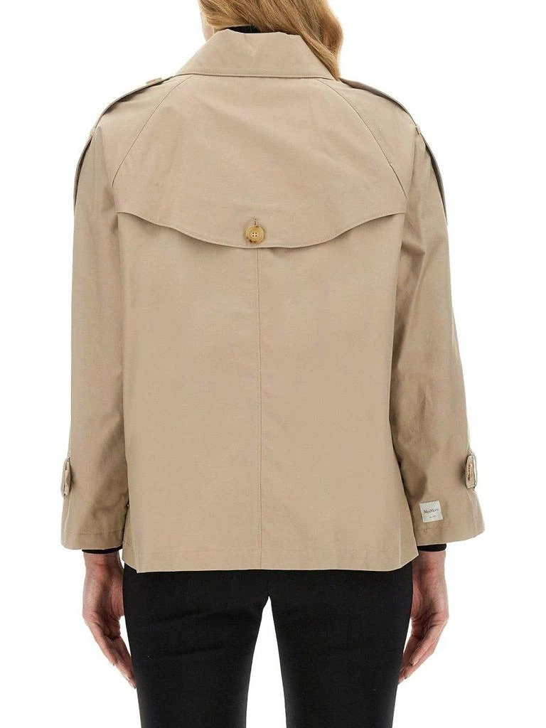 商品MAX MARA THE CUBE|Double-breasted Trench Coat,价格¥3691,第2张图片详细描述