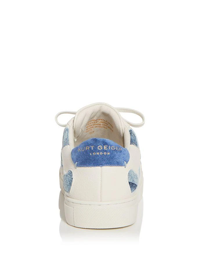 商品Kurt Geiger|Women's Lane Love Low Top Sneakers,价格¥1152,第5张图片详细描述