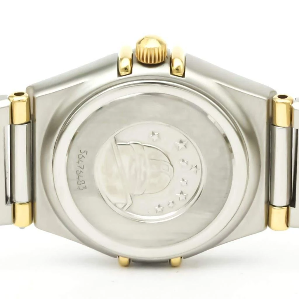 商品[二手商品] Omega|Omega Silver Diamonds 18k Yellow Gold And Stainless Steel Constellation 1367.30 Women's Wristwatch 22 MM,价格¥12806,第3张图片详细描述