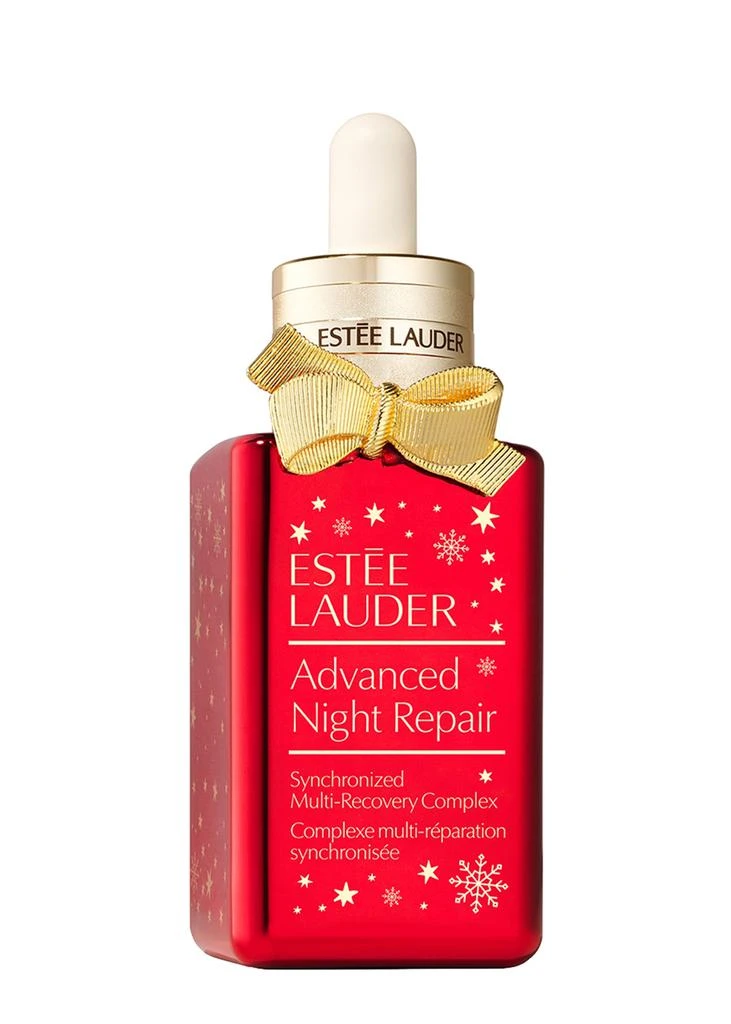 商品Estée Lauder|Advanced Night Repair Serum Limited-Edition Bottle With Bow 50ml,价格¥593,第1张图片