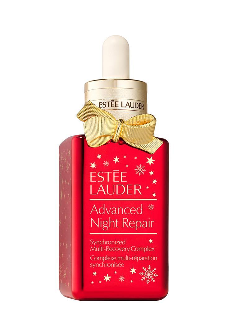 商品Estée Lauder|Advanced Night Repair Serum Limited-Edition Bottle With Bow 50ml,价格¥758,第1张图片