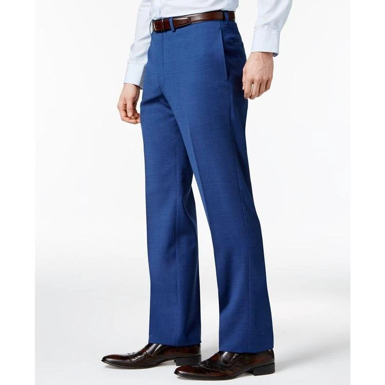 Men's Slim Fit High Blue Pindot Suit 商品