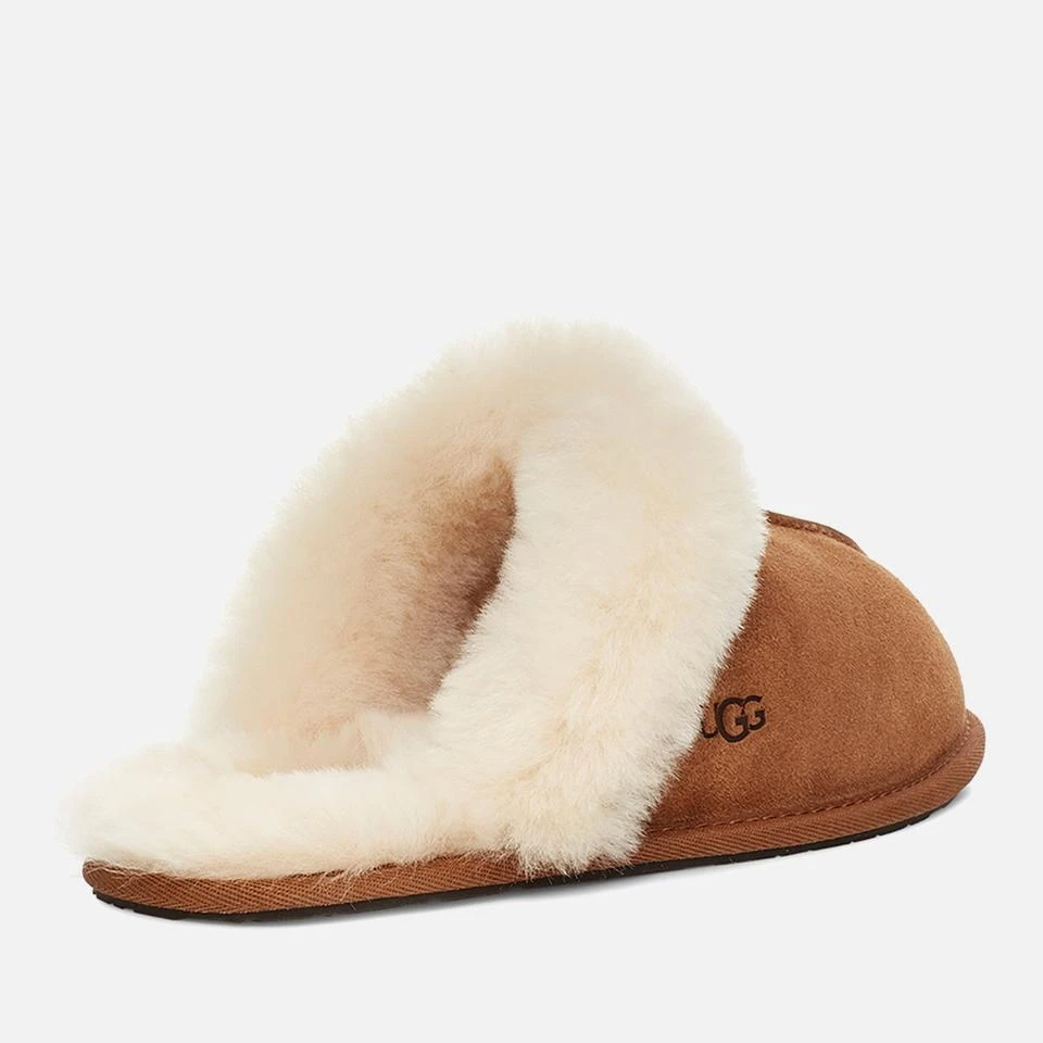 商品UGG|UGG WOMEN'S SCUFFETTE II SHEEPSKIN SLIPPERS - ESPRESSO,价格¥869,第2张图片详细描述