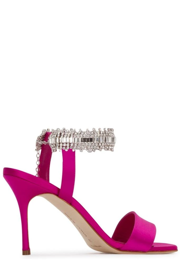 商品Manolo Blahnik|Manolo Blahnik Embellished Strappy Sandals,价格¥4496,第3张图片详细描述