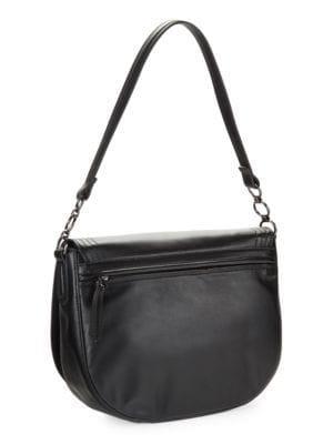 Large Cavalcade Leather Shoulder Bag商品第4张图片规格展示